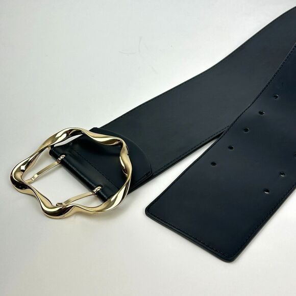 Punto Fibbia Italian Black Leather 3\